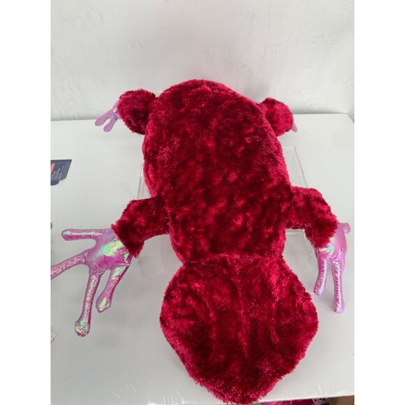 Dan Dee Collectors Choice 34" Large Plush Pink Raspberry Red Salamander Iridesce - Picture 6 of 9